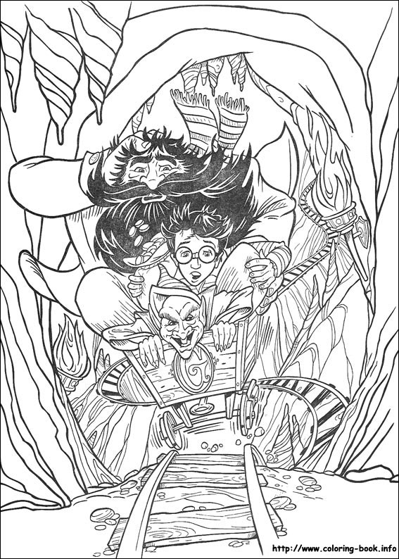 Harry Potter coloring picture